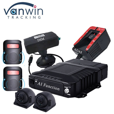 AHD Vehicle Security ADAS 8CH Video recording System with WiFi 4G GPS AI MDVR