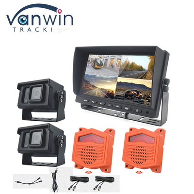 7/9/10.1 inch IPS Rear View Monitor AI Left/Right/Back Blind Spot Detection Reversing AI MDVR