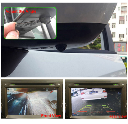 Universal 1080P Car Camera 360 Degree Car Rearview Camera With Optional Parking Line