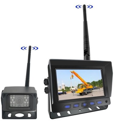 AHD Digital Wireless Car Reversing Backup Camera Kit Forklift Truck Van Wireless TFT Car Monitor System