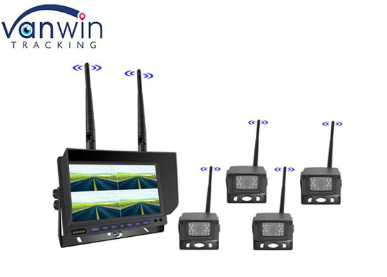 7 Inch Wireless Digital Monitorvehicle camera kit TFT Car Monitor For Heavy Vehicle