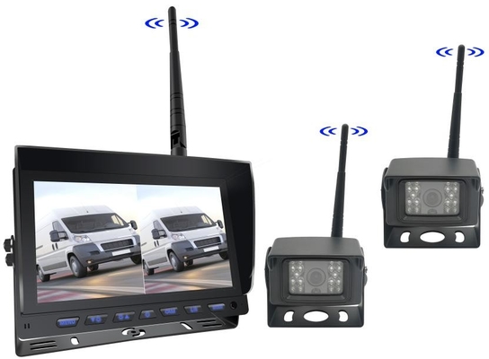 9ich AHD 1080P Wireless IPS Car Monitor Rear View Reverse TFT Car monitor Kit