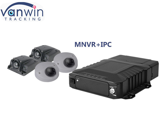 3G 4G GPS WiFi G-sensor optional 4CH SD HDD Mobile DVR Solutions