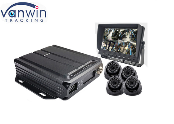 720p AHD 1080P 4G GPS  4CH mobile dvr systems for Truck bus