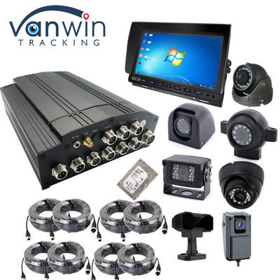 4G 5G 1080P 8 Channels Mobile DVR Camera Systems for School Bus With Free Client Software