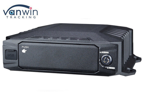Functional 4 Channel Mobile DVR with Dashcam 4G GPS WIFI for Taxi / Bus