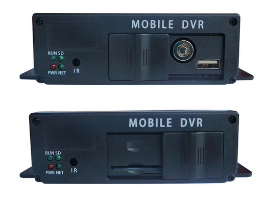 Free Software FHD 4CH SD Card Mobile DVR With Rechargeable Battery & Super Capacitor