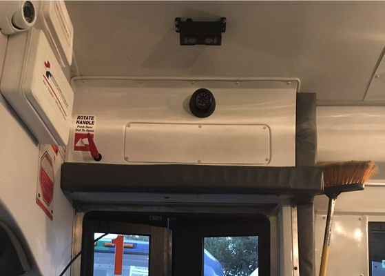 4G Real-Time GPS 3D Automatic Passenger Counting Camera System For Public Transport