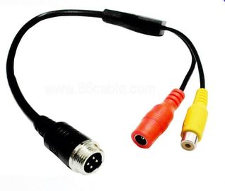 4 Pin to RCA Adapter DVR Accessories Female 4-Pin to RCA (A/V) Adapter Wire