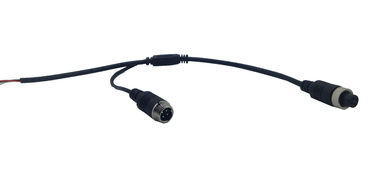 Car camera audio adapter, 4 Pin Female to male connector wire for camera&amp;external pick-up/micphone