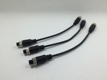 4P Female Aviation Plug to 4 Pin Female Adapter Wire for MDVR Connecting Monitor