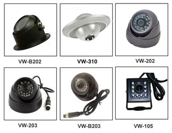 High definition Small Car Ball Camera Sony CCD 700TVL for bus surveillance DVR