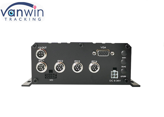 3G 4G GPS 1080P AHD SD Card 4 Channel DVR mobile software