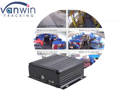3G 4G GPS 1080P AHD SD Card 4 Channel DVR mobile software