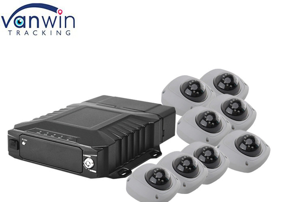 4G 5G GPS 12CH Hybraid MNVR 1080p IPC Video Cctv System For Vehicle
