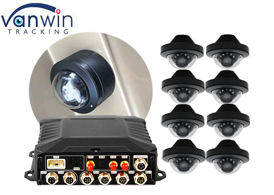 4G 5G GPS 12CH Hybraid MNVR 1080p IPC Video Cctv System For Vehicle