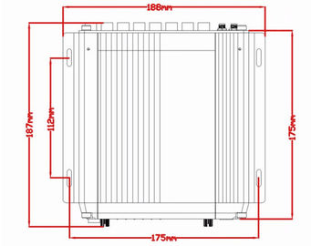 4CH HD 1080P Mobile NVR Support Dahua Hikvision Ip Camera 3G Wcdma Gps Car Mobile DVR