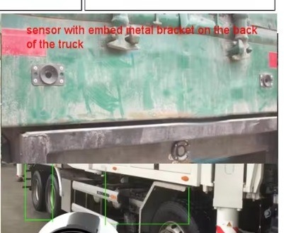 0.4-5m Detection Range Anti-Collision Radar System with Big LED Display and Beep Alert