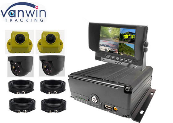 4G GPS WiFi MNVR With HDD SSD Support for Truck Bus Remote Vehicle Network Monitoring