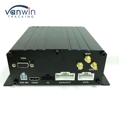 Full HD 8CH 1080P MDVR With 4G 5G GPS WIFI Device For Monitoring Cars Buses Taxis Dual Hard Drives