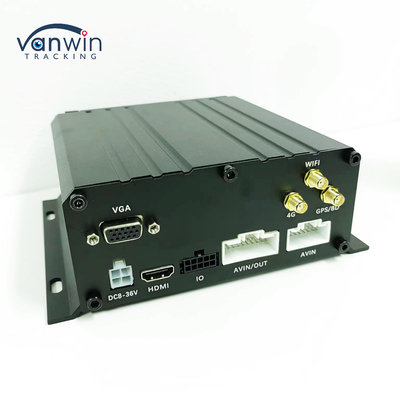 Full HD 8CH 1080P MDVR With 4G 5G GPS WIFI Device For Monitoring Cars Buses Taxis Dual Hard Drives