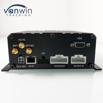 8-Channel Hard Disk SD Card Mobile DVR H.264 Car MDVR for Vehicle Safety Monitoring