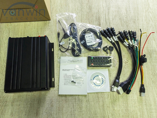 8-Channel Hard Disk SD Card Mobile DVR H.264 Car MDVR for Vehicle Safety Monitoring