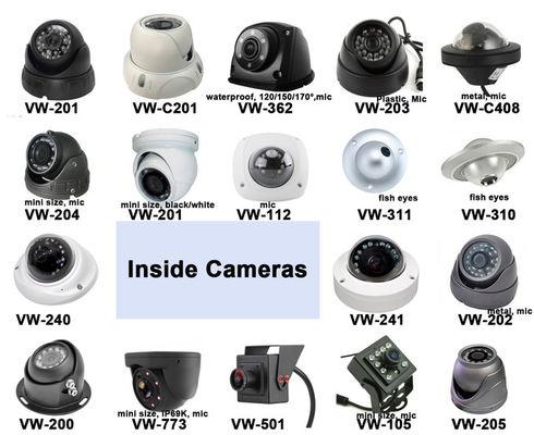 AHD 1080P Night Vision Infrared Closed Circuit High Definition Camera Long Term Storage For Car