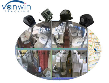 3G / 4G WIFI AHD 4 Channel Vehicle Mobile DVR CCTV Camera Surveillance Systems for bus