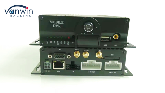 AI 8 Channel 1080P 512G Dual SD Card Car MDVR Camera System With ADAS DMS Fatigue Driving Detection Function Mobile DVR