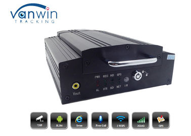 4CH 1080P 2.MP 2TB HDD Hard Disk Vehicle 3G Mobile DVR IR Camera 7" Monitor