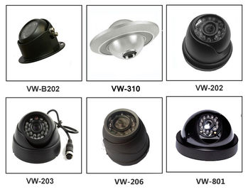 4CH 1080P 2.MP 2TB HDD Hard Disk Vehicle 3G Mobile DVR IR Camera 7" Monitor
