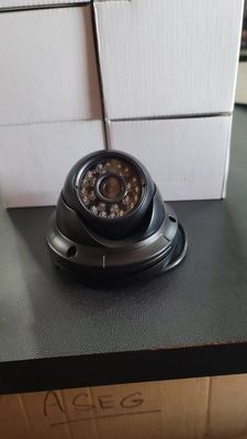 IR Cut Infrared LED Metal Vandal-Proof Indoor Full HD Vehicle Dome Camera for Bus, Truck