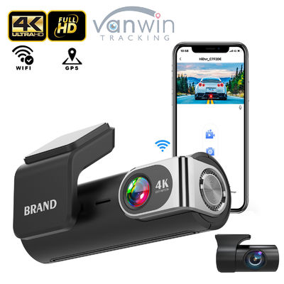 Night Vision High-Definition 4K Driving Recorder Mini Car Camera Supports WiFi And GPS