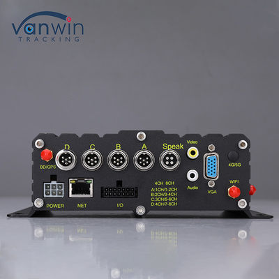 4CH/8CH 1080P H.265 HHD Mobile DVR AI Driving Recorder Video Recorder