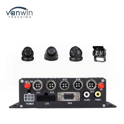 DC 12V 36V H.265 4CH HD 1080P Car Mobile DVR Dash Cam Recorder with Wireless Transfer