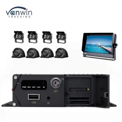8CH 1080P H.265 HD GPS Vehicle Mobile DVR Recorder with 12V 2.5A and 5V 2A Output