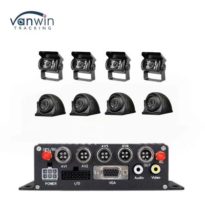 8CH 1080P H.265 HD GPS Vehicle Mobile DVR Recorder with 12V 2.5A and 5V 2A Output