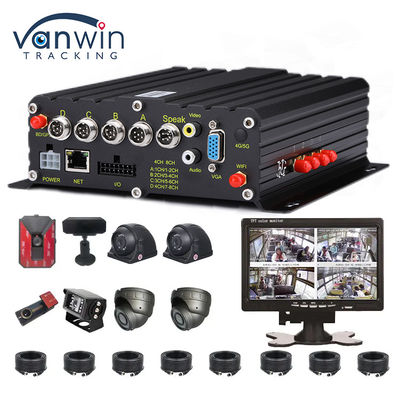 AI 4CH Car Recorder With GPS DVR 1080p Mobile DVR Car DVR Video Recorder