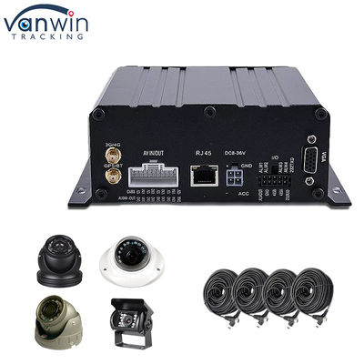 1080P H.264 AHD 256GB 4CH Car Mobile DVR GPS SD Card Bus Truck Car Recorder