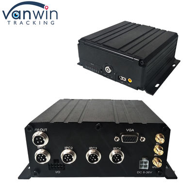 HD 1080P H.264 4 Channel Mobile DVR GPS WIFI Vehicle Bus Car Recorder