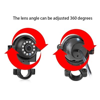 1080P Wide-Angle Front And Rear Side View Camera Night Vision AHD Car Bus Truck Reversing Rearview Camera