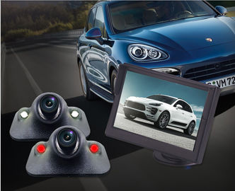 MiNi 360 Degree Rotation hidden camera 2 LED Parking Assistance Camera Front Side View Camera