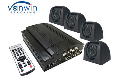 Surveillance 4 Channel Mobile DVR , 2TB Video Recorder System For School Bus