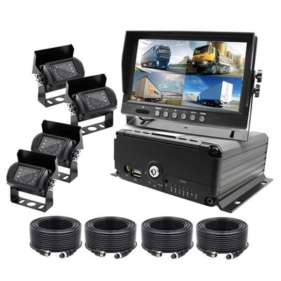 Car Black Box Camera Car DVR SIM SD Card Truck Car Recording Instrument MDVR Front And Rear Cameras Used For Bus Box
