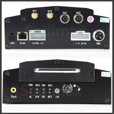 4g GPS Video Bus Passenger Counter , Vehicle People Counting Machine System