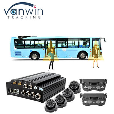 8CH 1080P Passenger Counter MDVR For 2 Door Bus , High Accuracy Bus Passenger Counting System