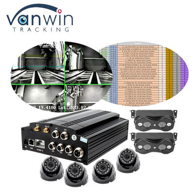 8CH 1080P Passenger Counter MDVR For 2 Door Bus , High Accuracy Bus Passenger Counting System