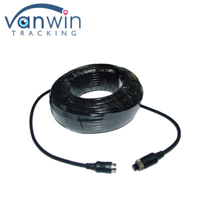 20m Aviation Grade GX12 4pin Male to Female Reversing Camera Rear View Cameras Extension Cable for DC 12V/24V Connection