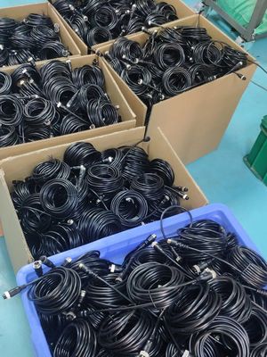 20m Aviation Grade GX12 4pin Male to Female Reversing Camera Rear View Cameras Extension Cable for DC 12V/24V Connection